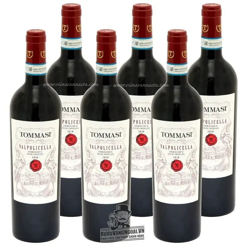 Vang Ý Tommasi Valpolicella cao cấp