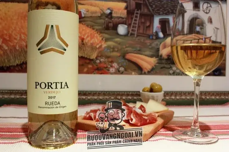 Vang Tây Ban Nha PORTIA VERDEJO