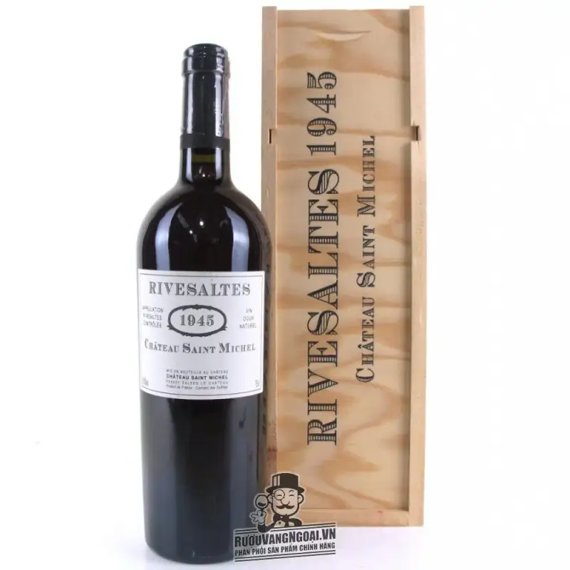 Vang Pháp Château St Michel Rivesaltes 1945 cao cấp