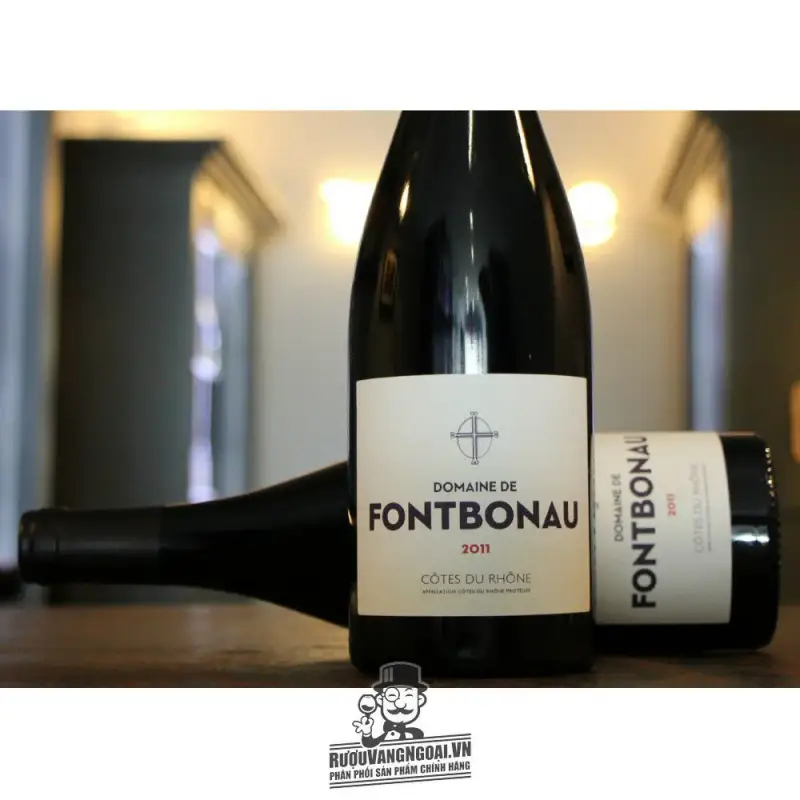 Địa chỉ bán vang phap domaine de fontbonau cotes du rhone giá rẻ tại Hà Nội