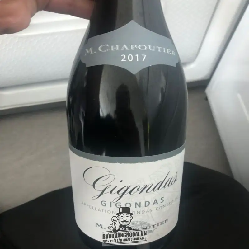 vang phap gigondas m chapoutier giá bao nhiêu