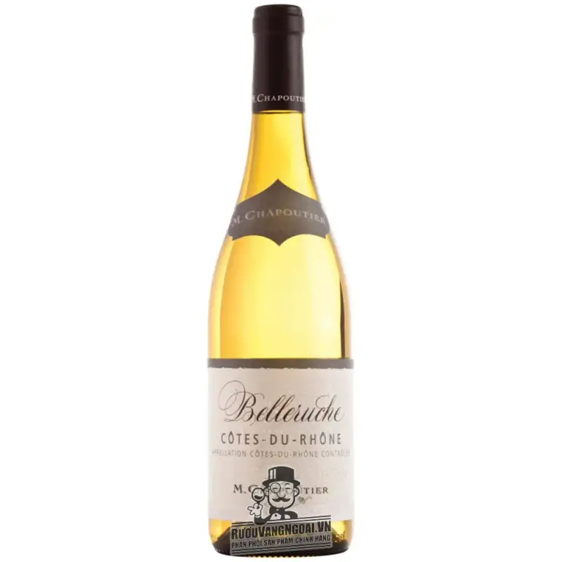 Vang Pháp Belleruche Cote Du Rhone M Chapoutier uống ngon