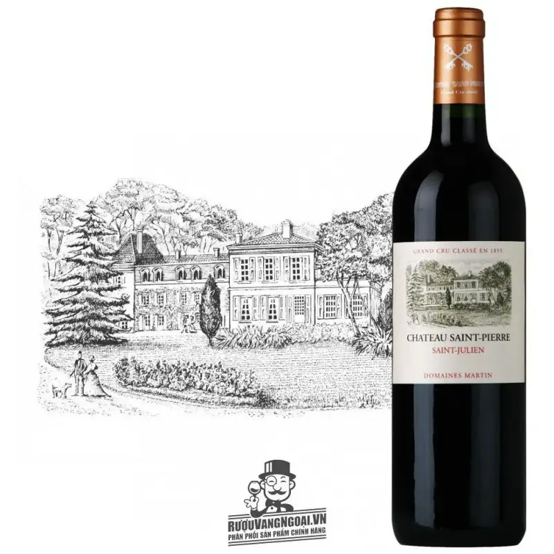 Mua vang phap chateau saint pierre saint julien giá rẻ tại Hà Nội