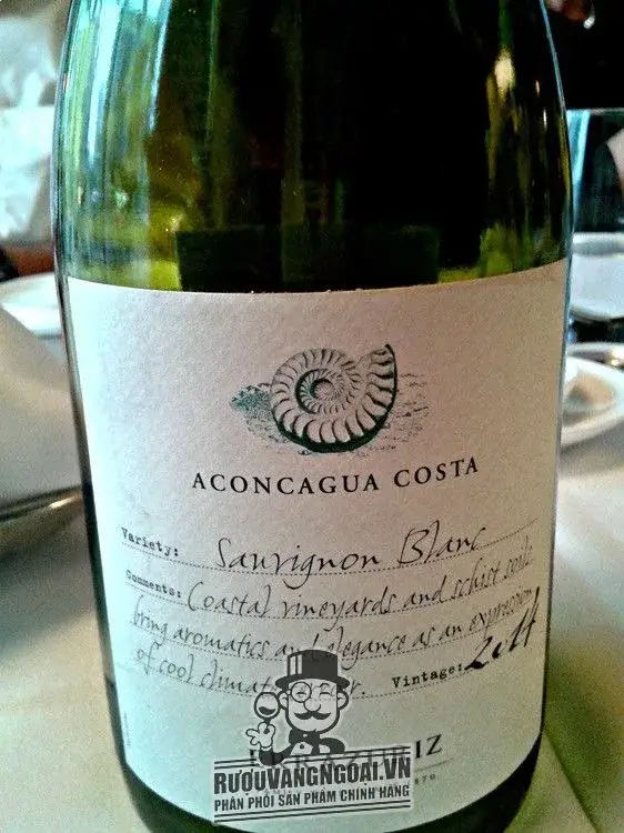 Kết quả hình ảnh cho ACONCAGUA COSTA SAUVIGNON BLANC ERRAZURIZ