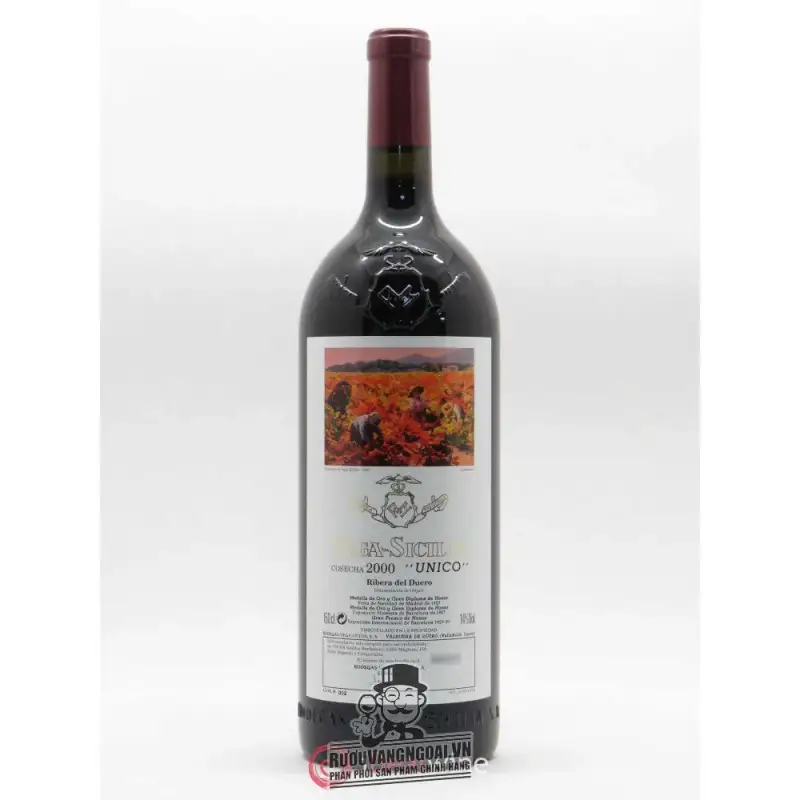 Rượu vang Vega Sicilia Unico Magnum 1.5 lít