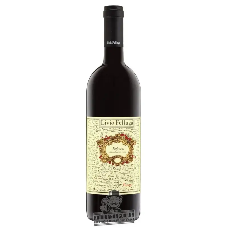 Vang Ý Livio Felluga Refosco dal Peduncolo Rosso