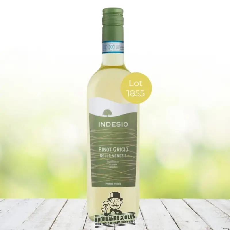 Vang Ý Indesio Pinot Grigio Thượng hạng