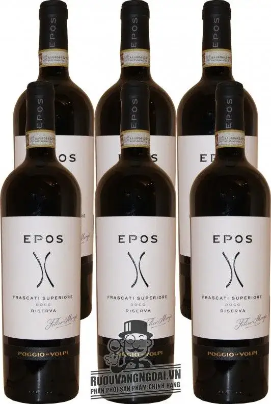 Vang Ý EPOS FRASCATI SUPERIORE RISERVA POGGIO LE VOLPI