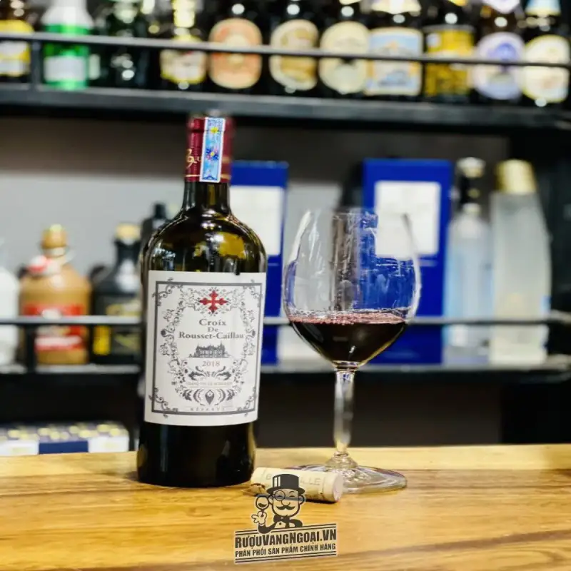 Địa chỉ bán vang phap croix de rousset caillau bordeaux chiet khau cao giá rẻ tại Hà Nội