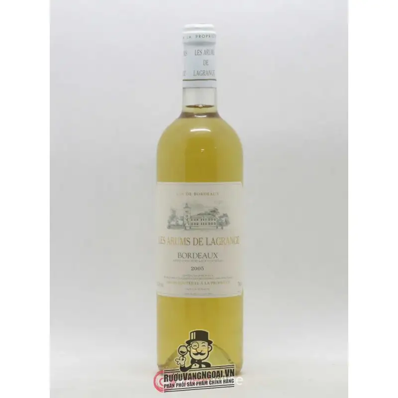 Vang Pháp Les Arums de Lagrange Bordeaux