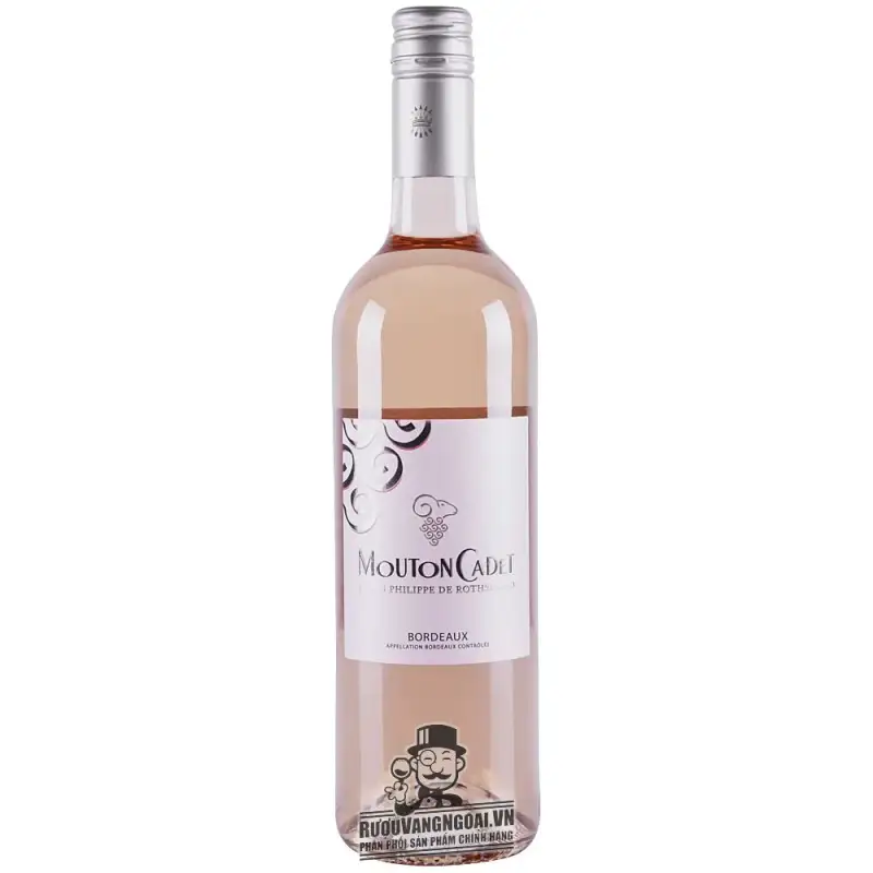 Vang Pháp Mouton Cadet Rose Bordeaux uống ngon