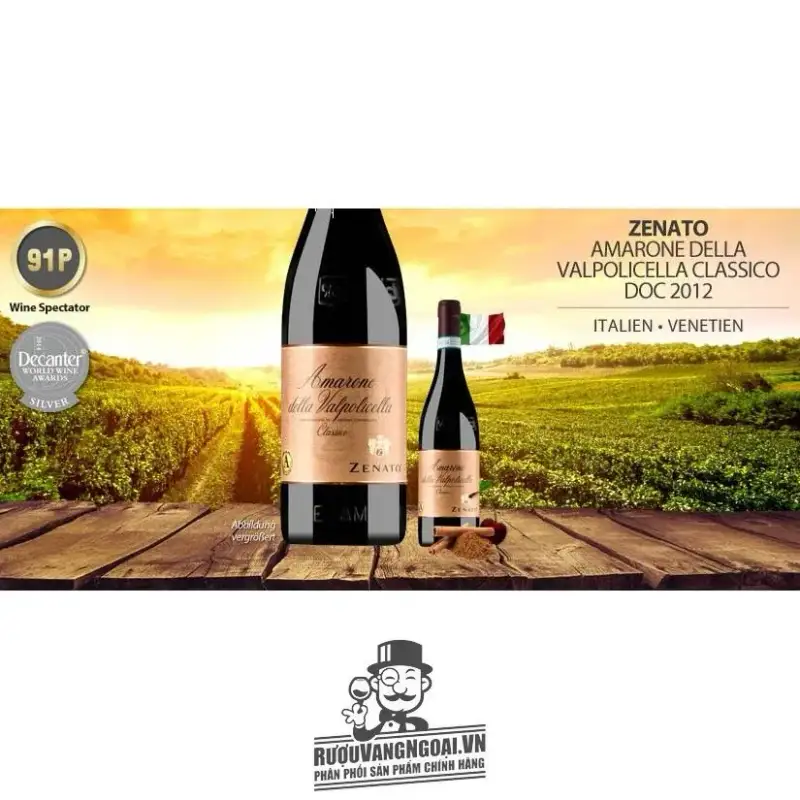 Vang ý ZENATO AMARONE DELLA VALPOLICELLA CLASSICO