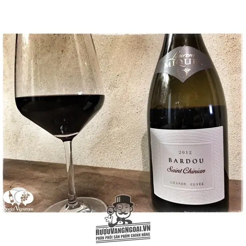 Vang Pháp Laurent Miquel BARDOU Saint Chinian