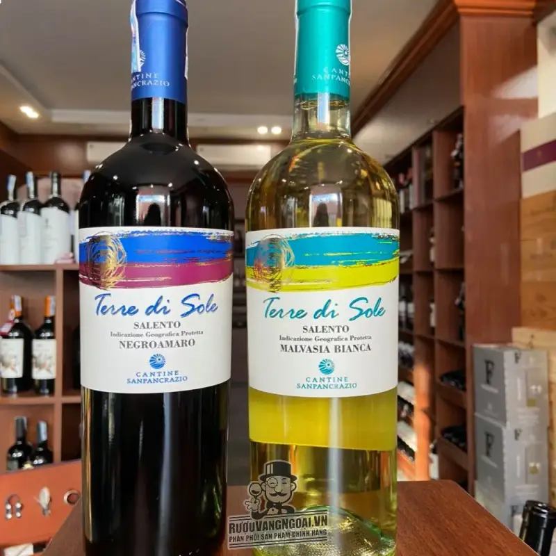 Địa chỉ bán ruou vang y terre di sole bianca giá rẻ tại Sài Gòn
