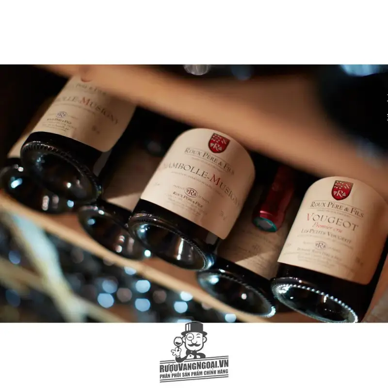 vang phap les borniques chambolle musigny roux pere fils giá bao nhiêu