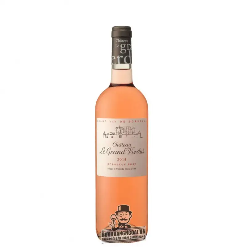 Vang Pháp Chateau Le Grand Verdus Bordeaux Rose hồng