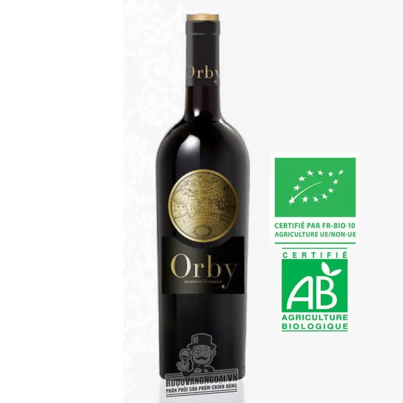 Vang Pháp Orby Cotes du Rhone Bio Bordeaux