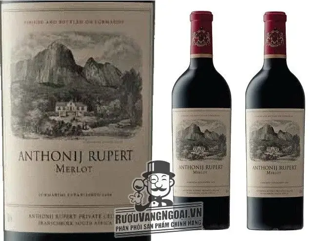 Rượu Vang Nam Phi ANTHONIJ RUPERT MERLOT