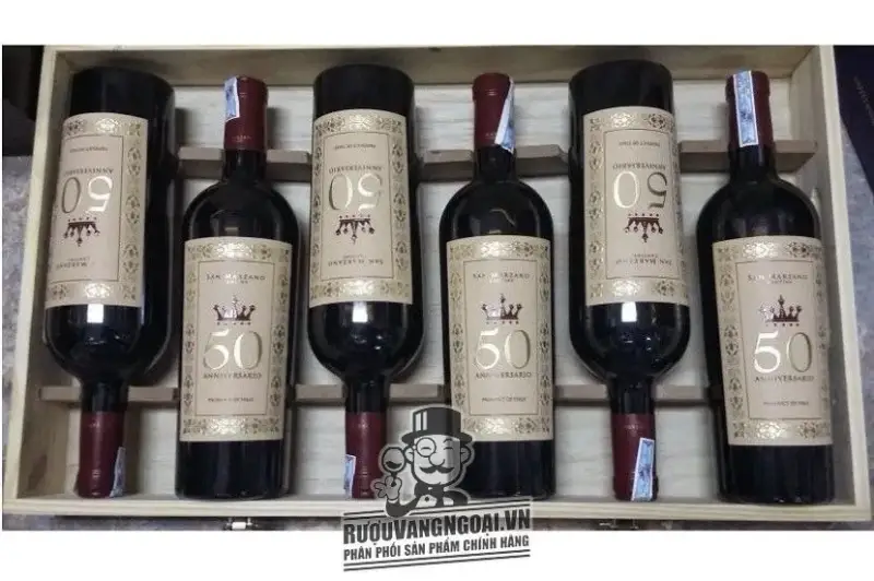 Vang ý 50 Anniversario San Marzano