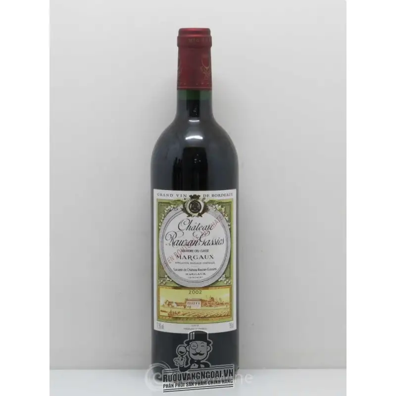Vang Pháp Chateau Rauzan Gassies 2013
