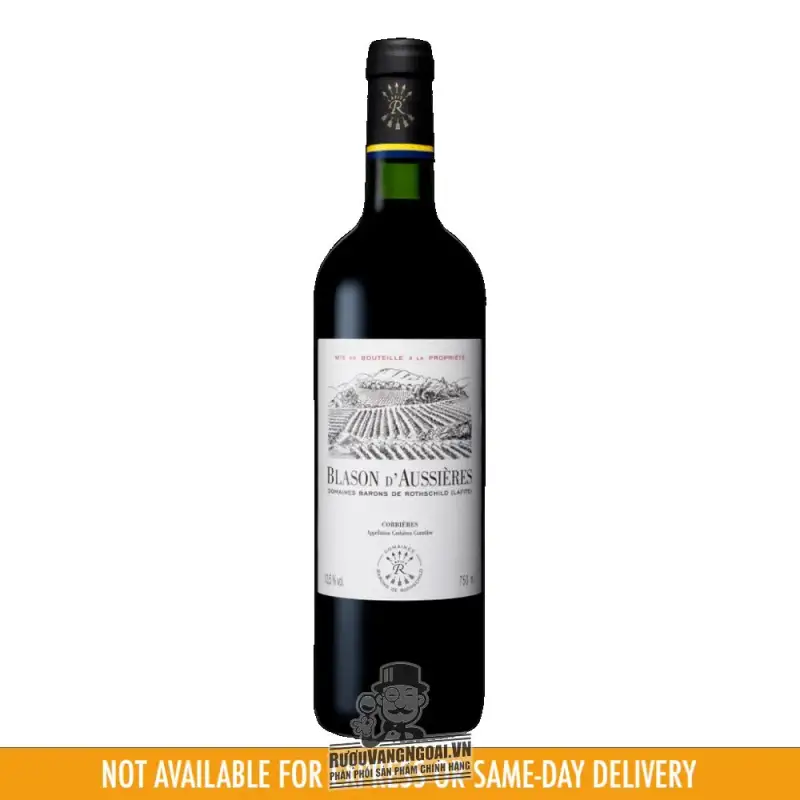 Địa chỉ bán vang phap blason d aussieres domaines barons de rothschild giá rẻ tại Sài Gòn