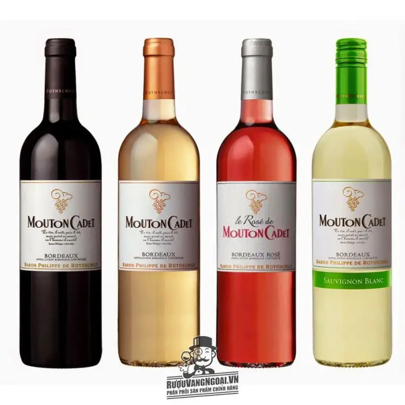 Địa chỉ mua vang phap mouton cadet rose bordeaux giá rẻ nhất