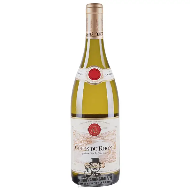 Vang Pháp Cotes du Rhone Guigal White