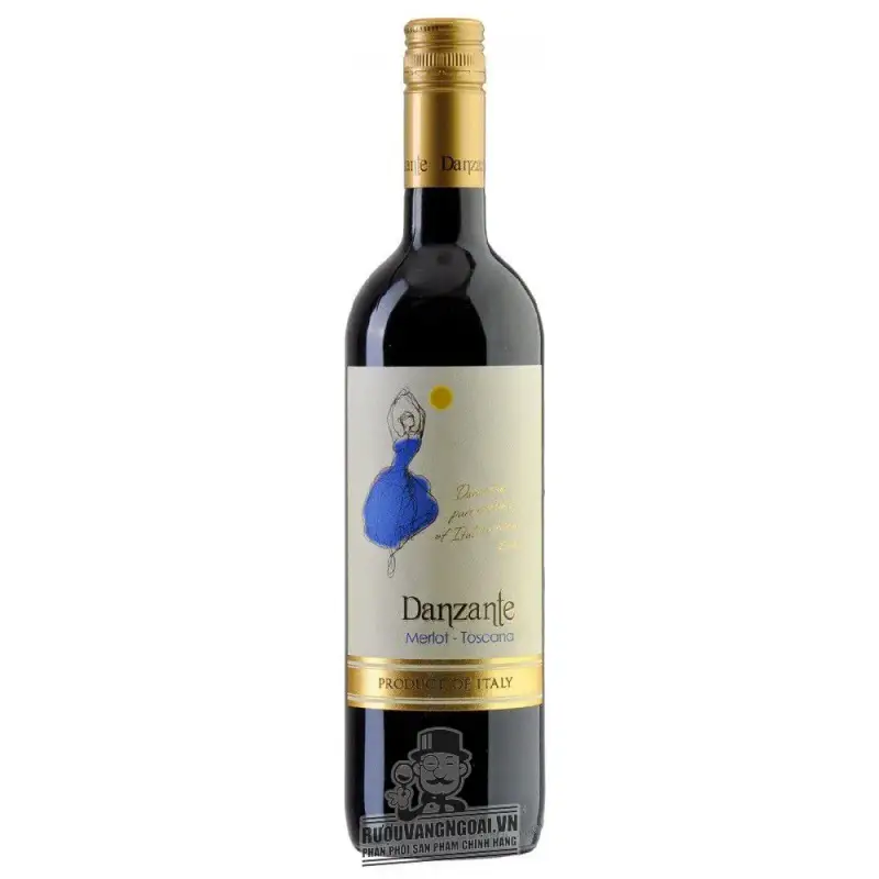 Vang Ý Danzante Merlot di Toscana cao cấp
