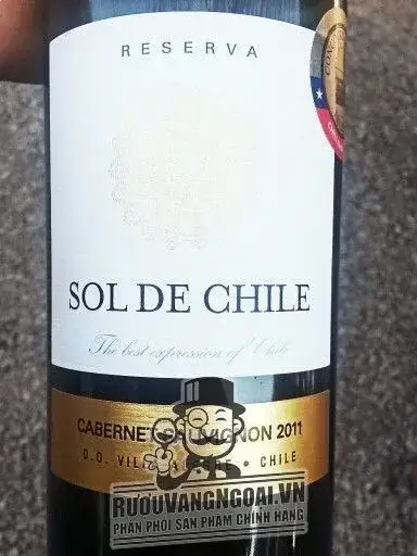 Sol de Chile Cabernet Sauvignon 2011 Villa Alegre Chile (With ...