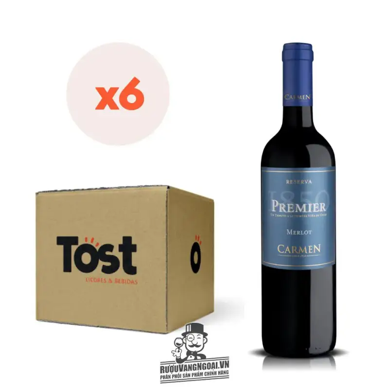 Địa chỉ bán vang chile carmen reserva premier giá rẻ tại Sài Gòn