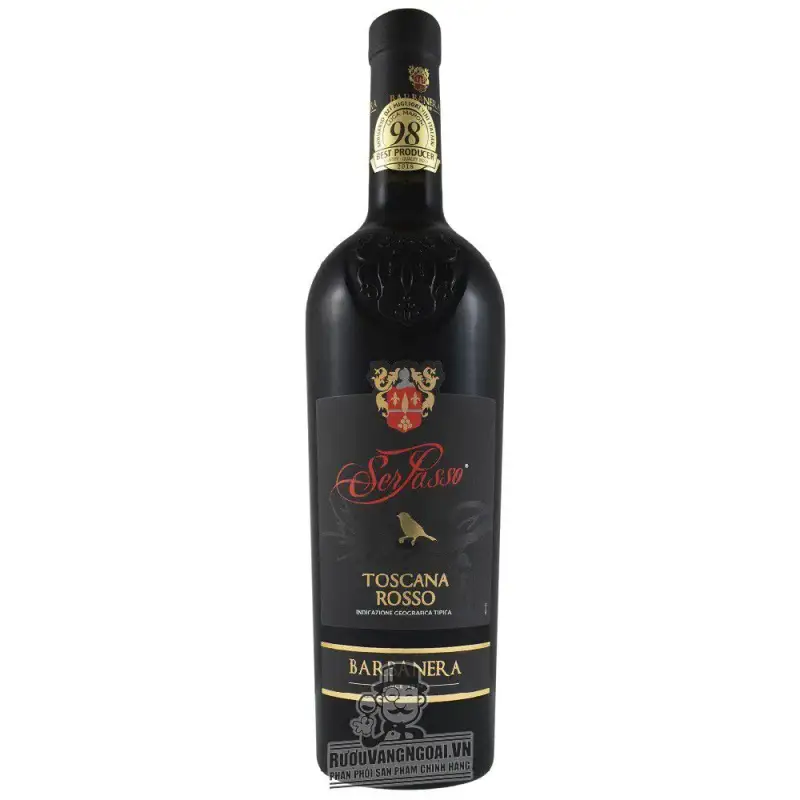 Rượu Vang Ý Ser Passo Toscana Rosso Barbanera uống ngon