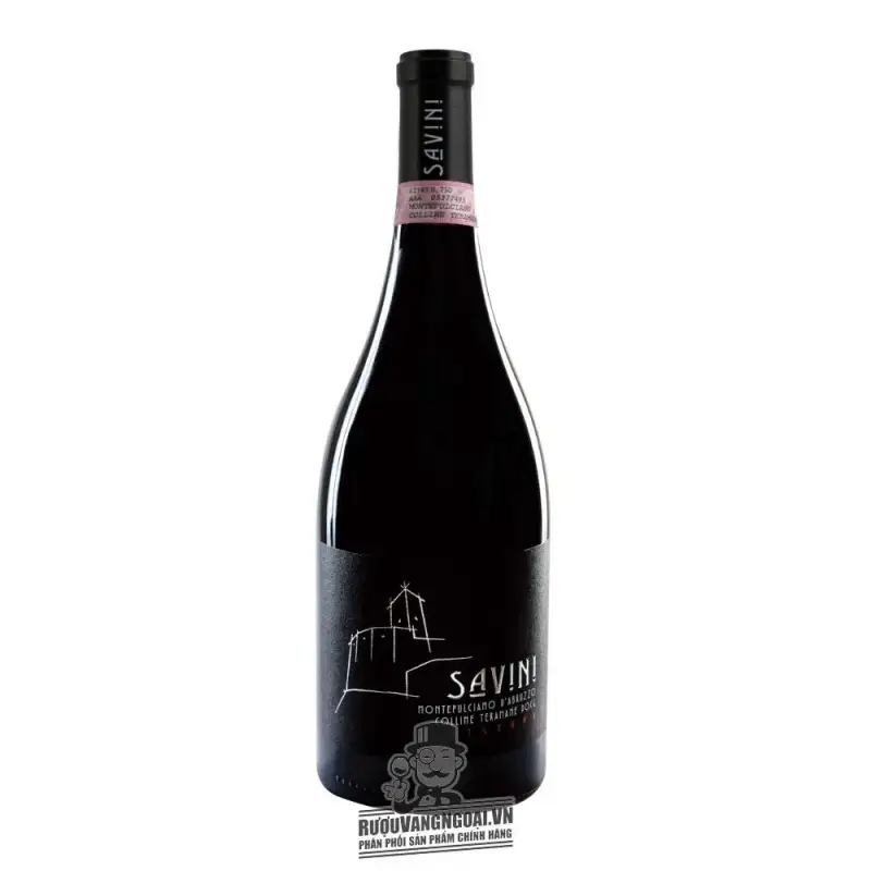 Rượu Vang Đỏ Ý Savini Montepulciano Dabruzzo thượng hạng