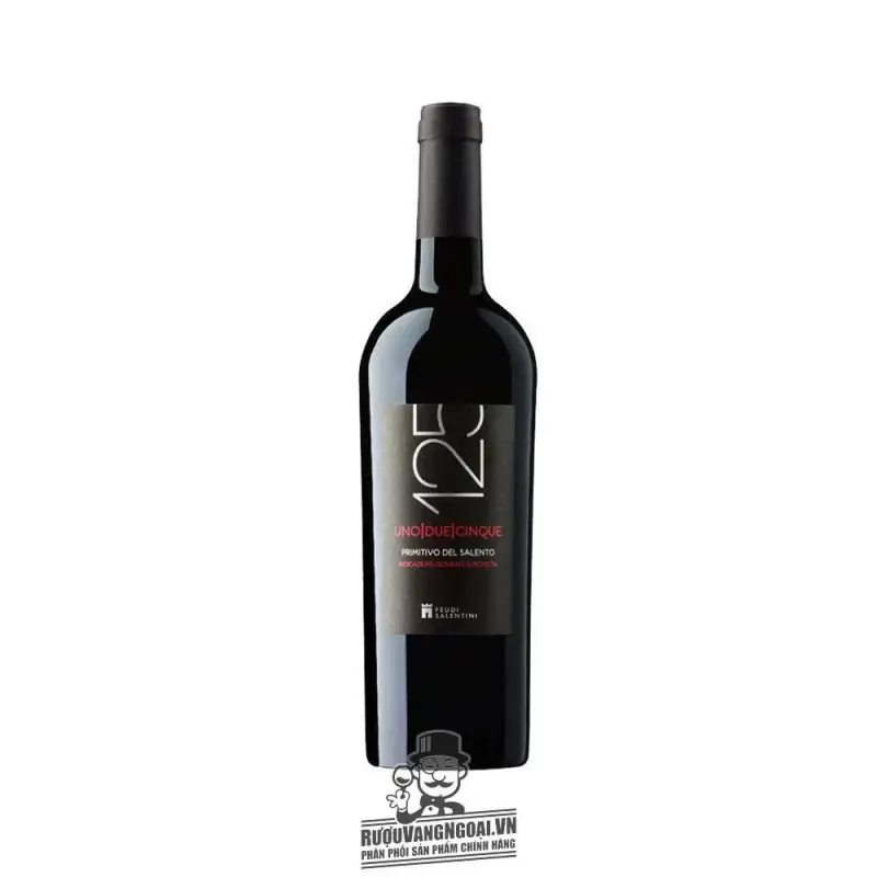 Vang Ý 125 Primitivo Del Salento