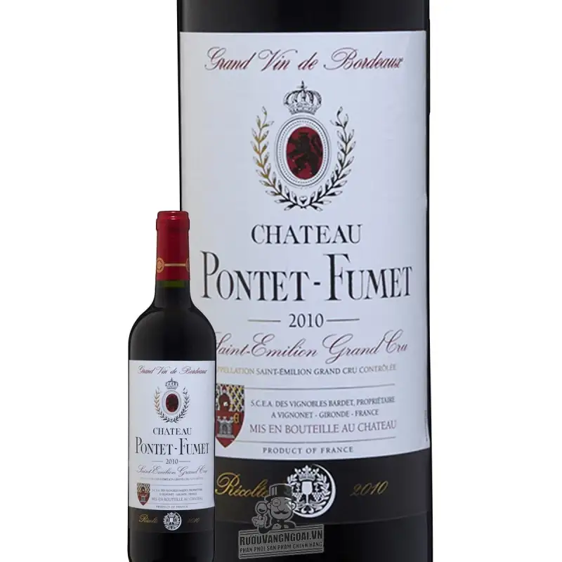 Vang Pháp Chateau PONTET FUMET Saint Emilion Grand Cru