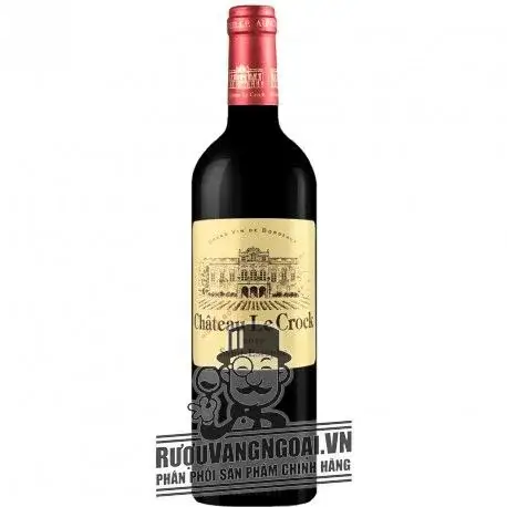 Vang Pháp Chateau Le Crock Cru Bourgeois Saint Estephe