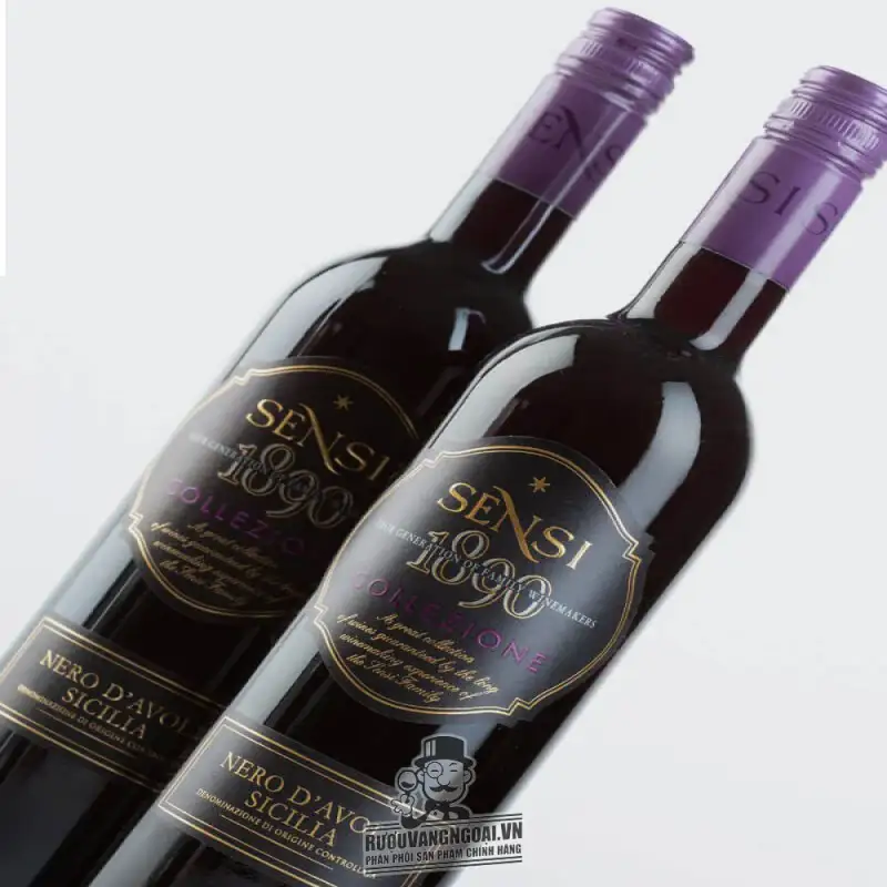 ruou vang y sensi nero d avola collezione igt sicilia giá bao nhiêu