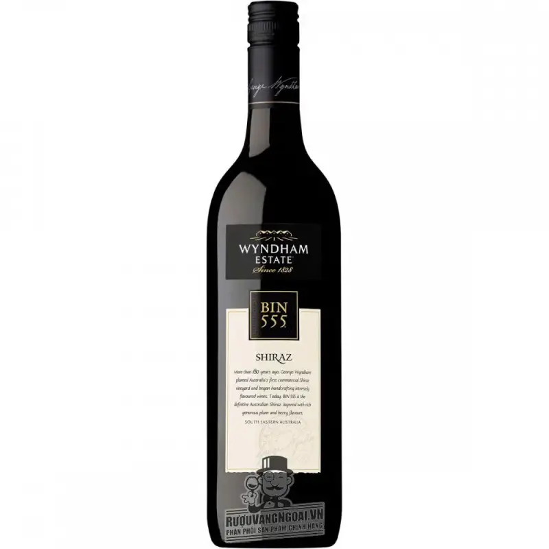 Rượu vang Bin 555 Wyndham Estate Shiraz Uống ngon