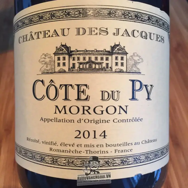 vang phap cote du py morgon chateau des jacques giá bao nhiêu