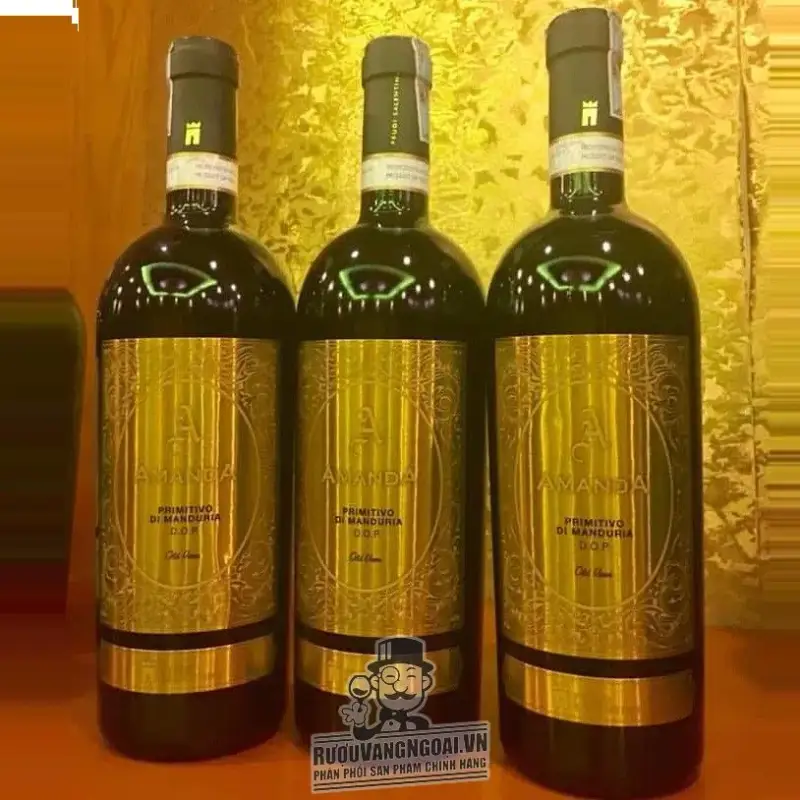 Vang Ý AMANDA Primitivo Di Manduria