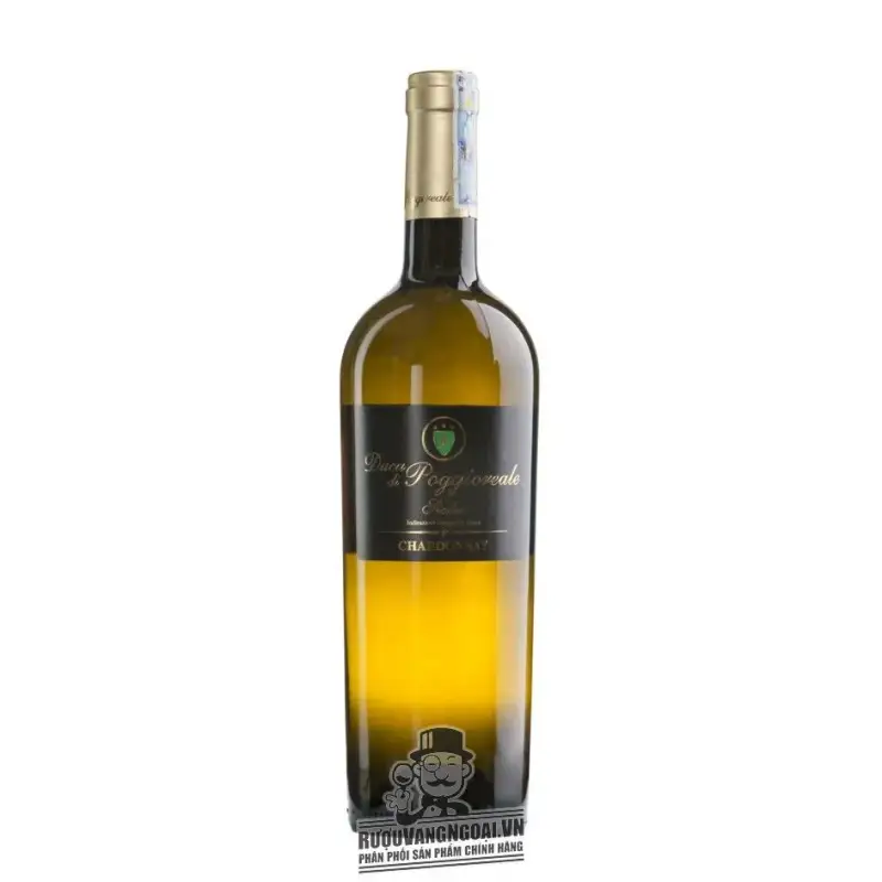 Vang Ý Duca Di Poggioreale Chardonnay 2010