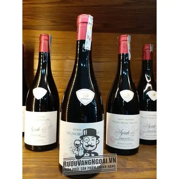 Địa chỉ bán vang phap vignobles vellas syrah limited cuvee prestige giá rẻ tại Hà Nội