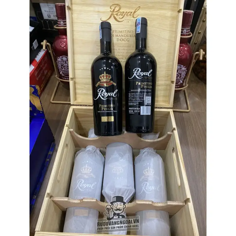 Địa chỉ bán ruou vang y royal primitivo puglia limited edition vol re nhat giá rẻ tại Hà Nội