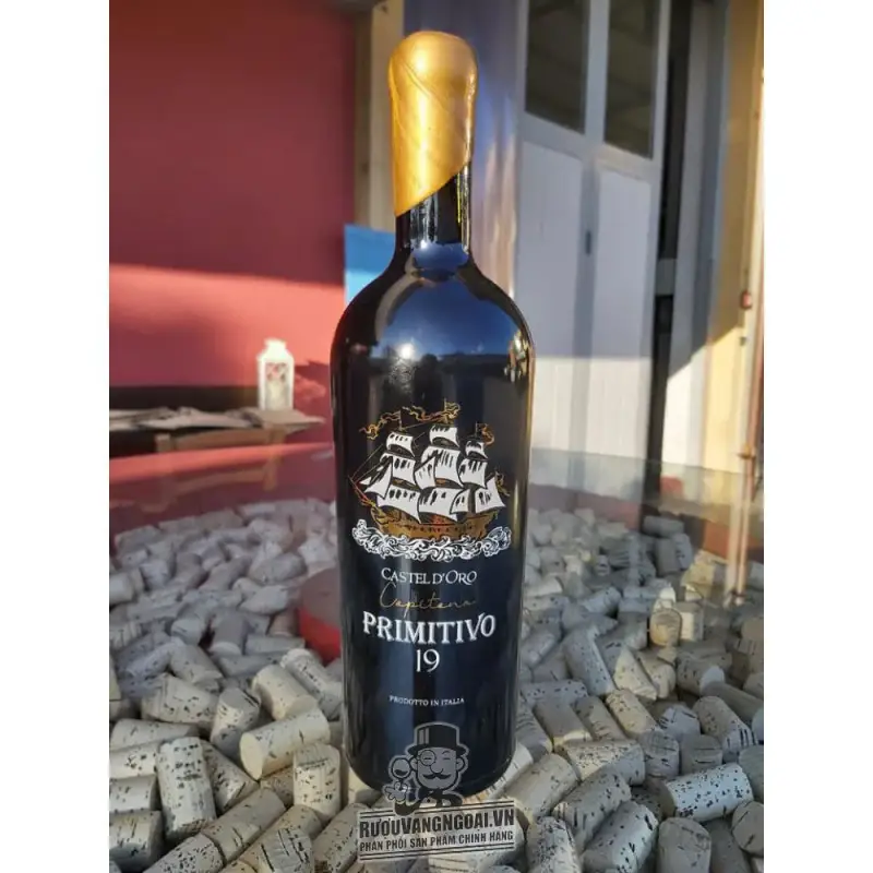 Rượu Vang Capetana Primitivo Castel Doro 19 Độ uống ngon