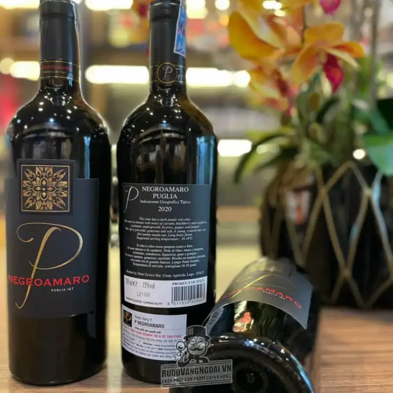 Mua ruou vang y p negroamaro puglia giá rẻ tại Sài Gòn