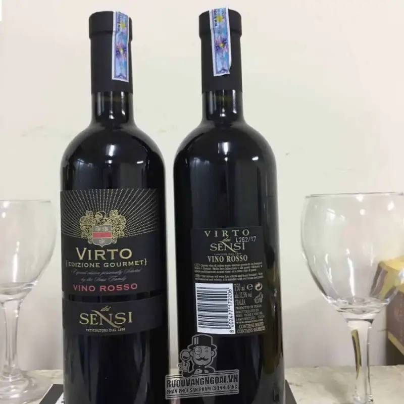 Vang Ý Virto Vino Rosso Dei Sensi