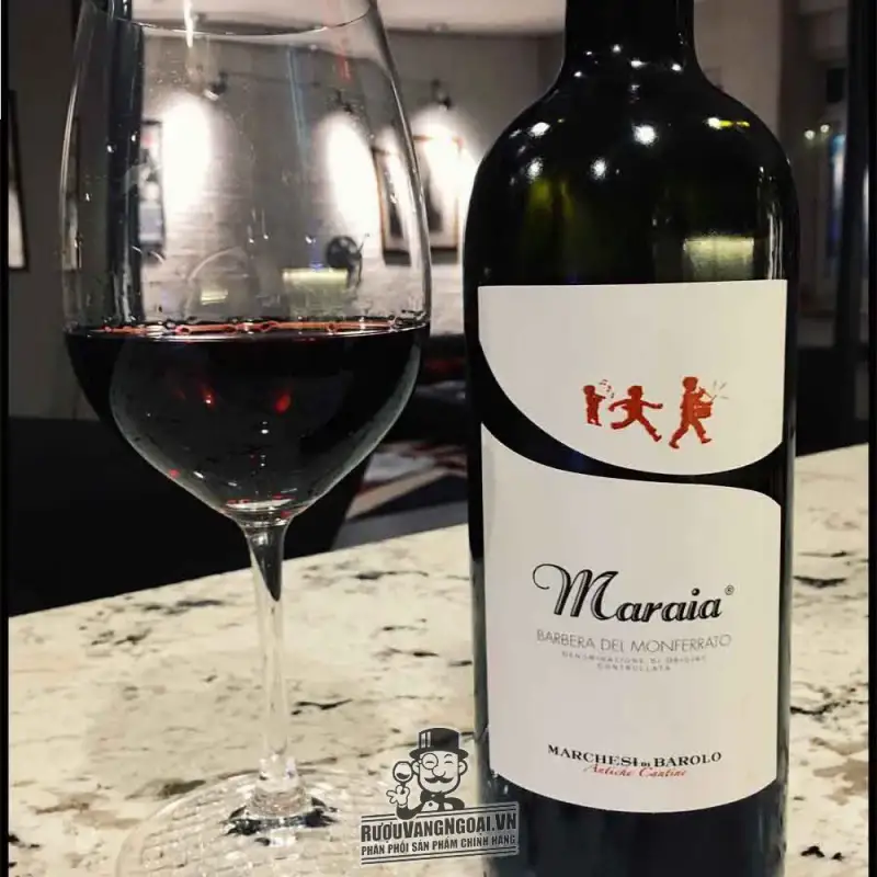 Giá ruou vang y marchesi di barolo maraia barbera del monferrato
