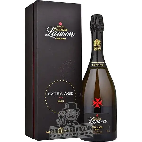 Champagne Pháp LANSON EXTRA AGE BRUT