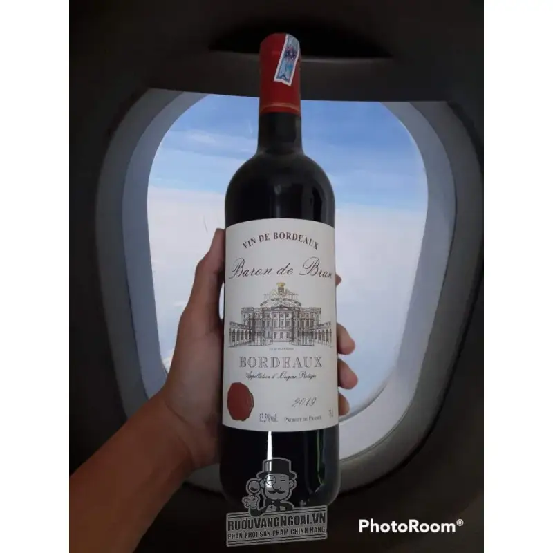 vang phap baron de brun bordeaux gia re giá bao nhiêu