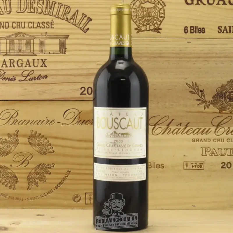 Vang Pháp Chateau Bouscaut Rouge Grand Cru Classes de Graves 94 điểm