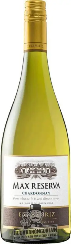 Vang Chile ERRAZURIZ MAX RESERVA CHARDONNAY